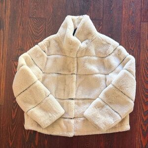 Karl Lagerfeld 1x faux fur jacket